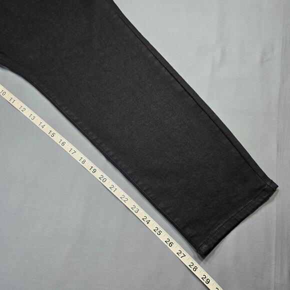 Good American Good Legs Skinny Sculpting Jeans Womens Plus Size 28 Black Stretch - Picture 10 of 14